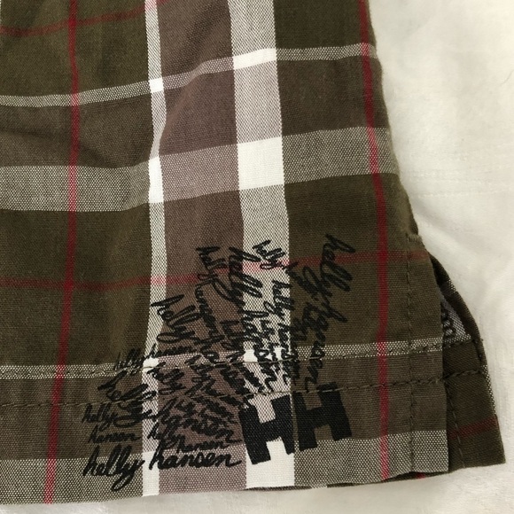 𝅺Helly Hansen Plaid Button Down Short Sleeve Shirt - Picture 6 of 12